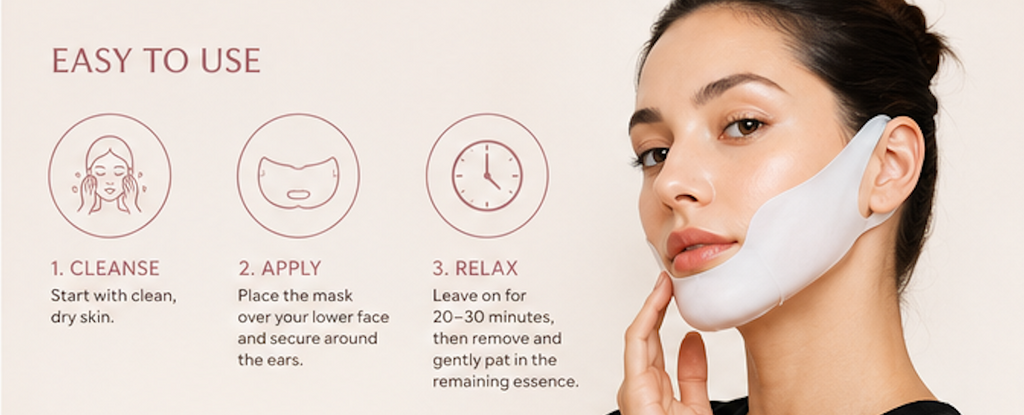 Bloom Theory V-Lift Hydrogel Face Mask