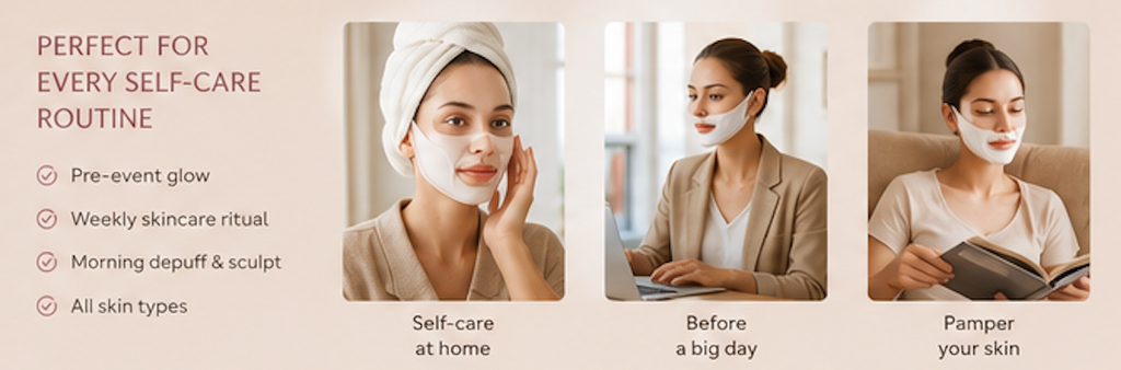 Bloom Theory V-Lift Hydrogel Face Mask