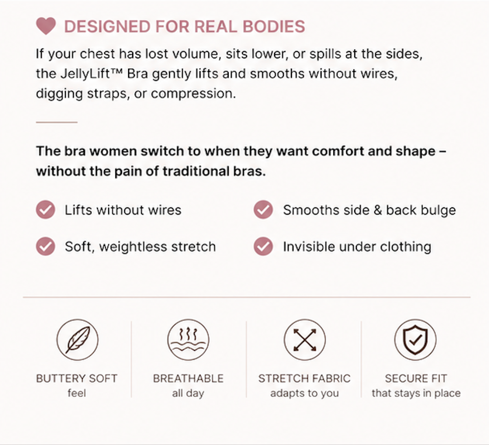 Bloom Theory JellyLift™ Wireless Bra