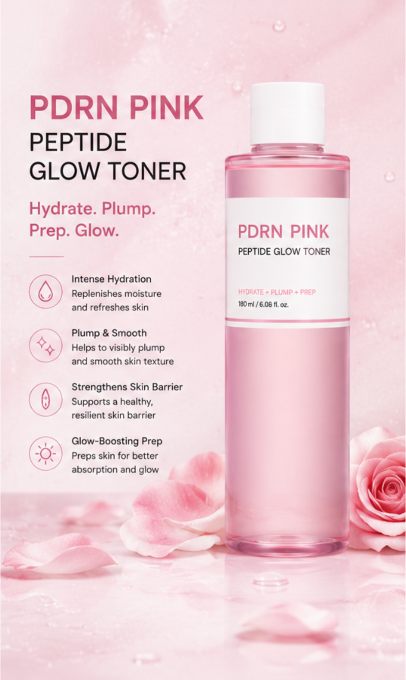 PDRN Pink Peptide Glow Toner