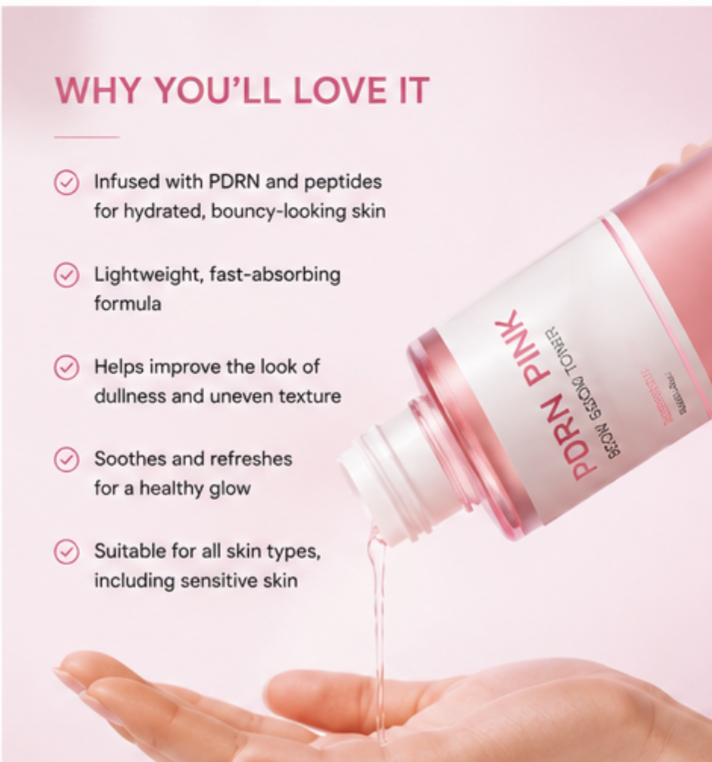 PDRN Pink Peptide Glow Toner