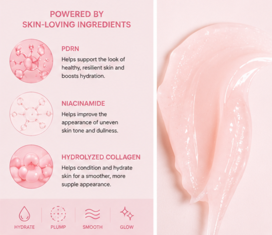 PDRN Pink Collagen Glow Cream