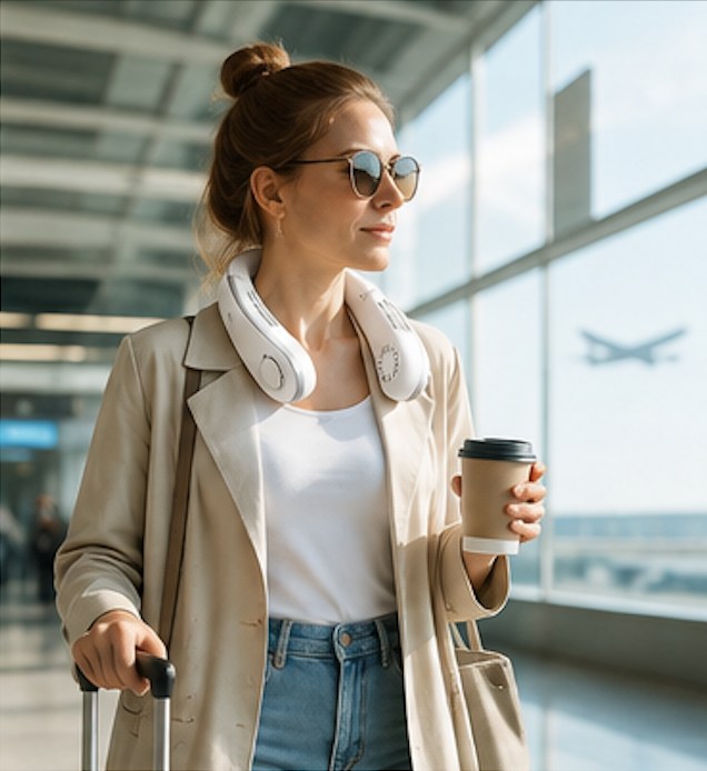 Bloom Breeze™ Wearable Cooling Neck Fan