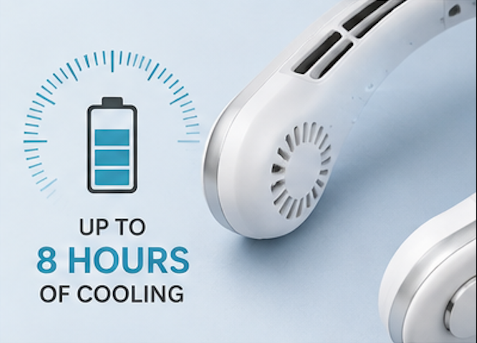 Bloom Breeze™ Wearable Cooling Neck Fan