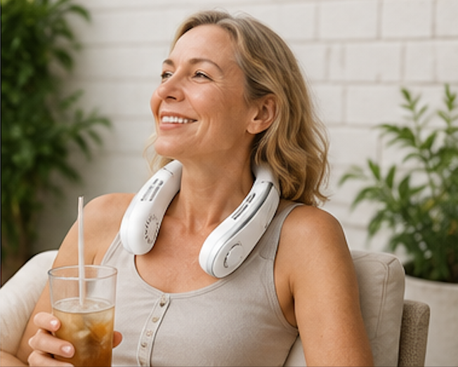 Bloom Breeze™ Wearable Cooling Neck Fan