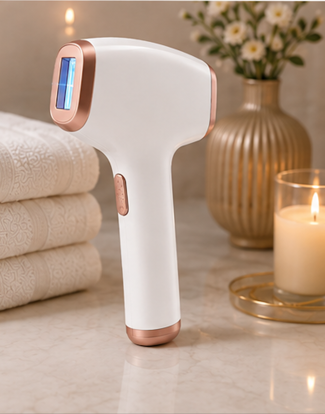 Bloom Theory IceGlow IPL Hair Removal Device