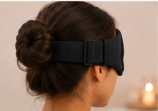 Bloom Theory™ DeepRest Gravity-Weighted Sleep Mask