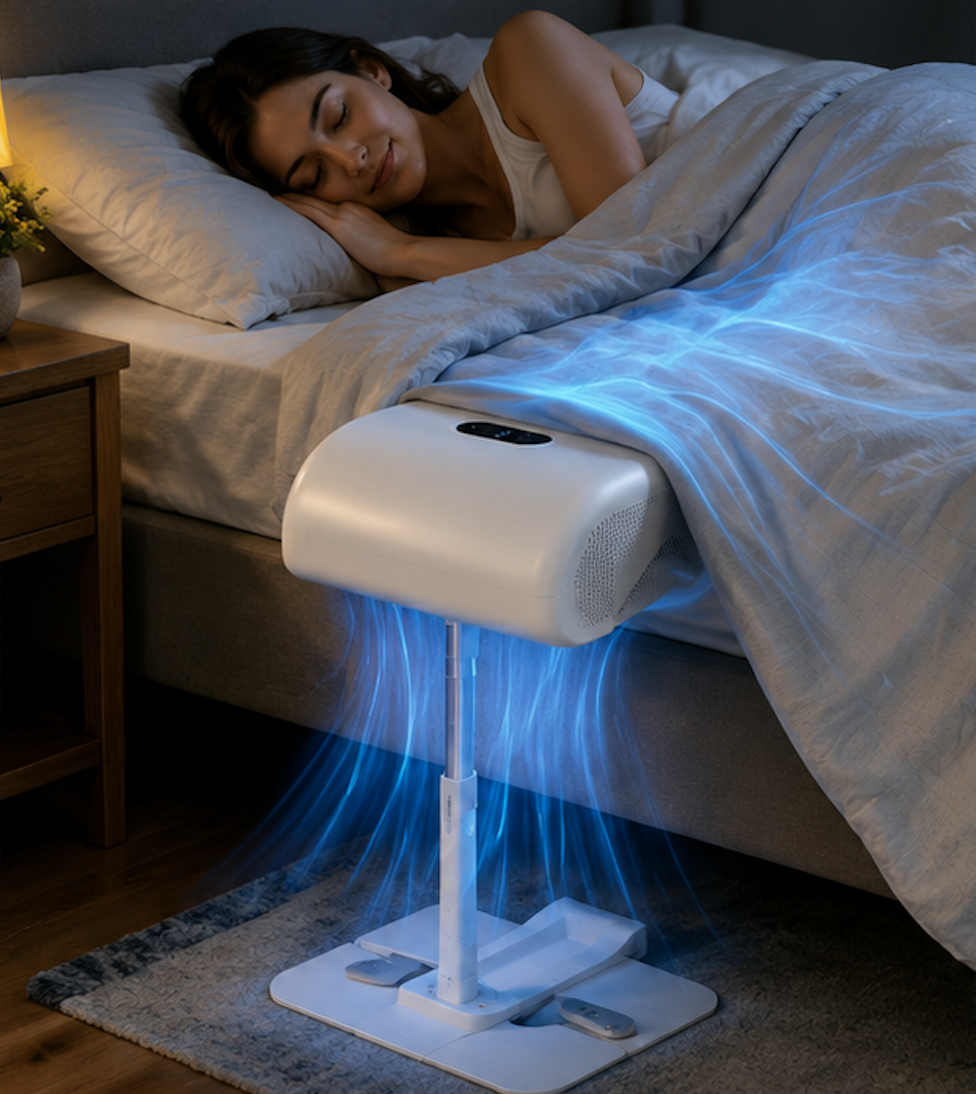 BreezeSleep™ 5-Speed Bed Cooling Fan