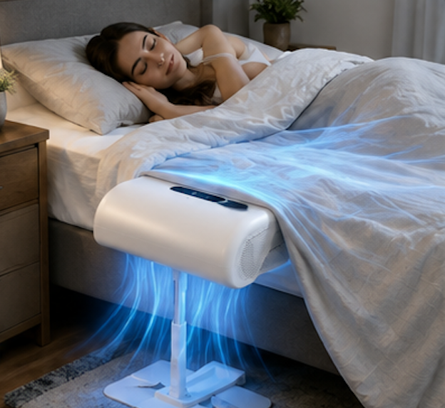 BreezeSleep™ 5-Speed Bed Cooling Fan