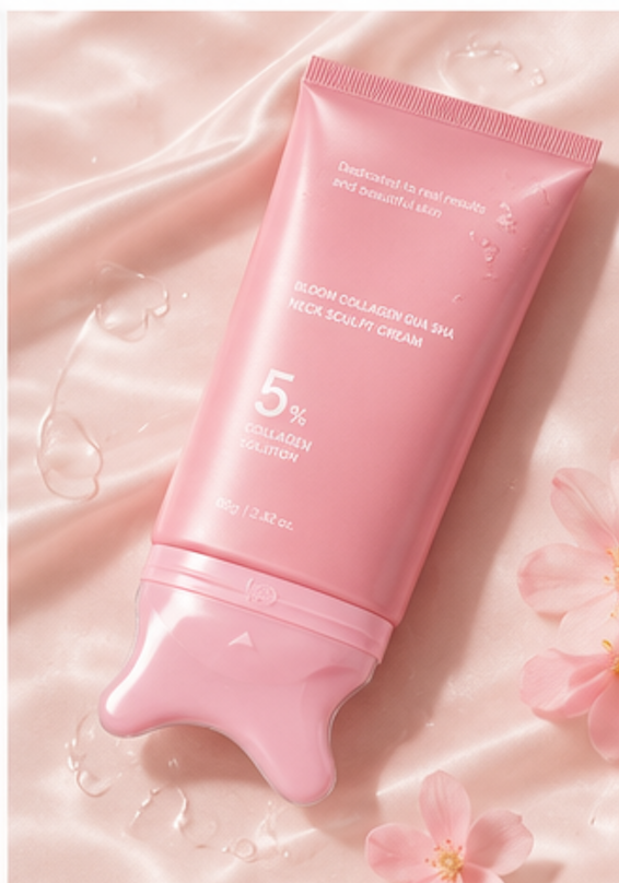 Collagen Neck Sculpt Cream with Gua Sha Applicator