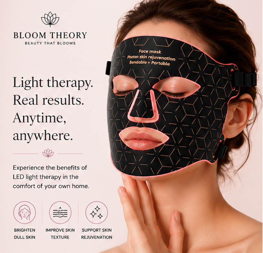 Bloom Theory LED Light Therapy Face Mask