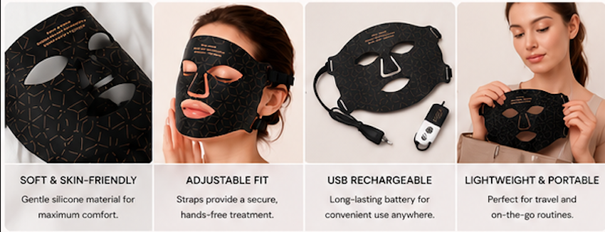 Bloom Theory LED Light Therapy Face Mask