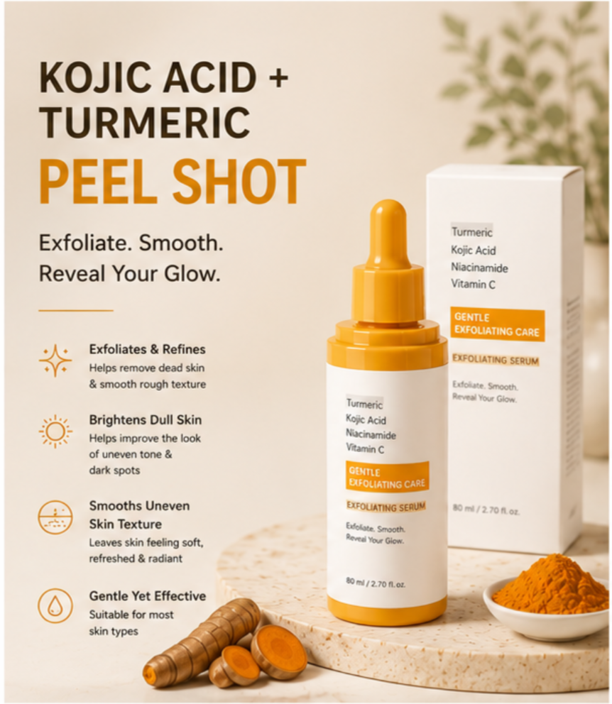 Kojic + Turmeric Peel Shot™