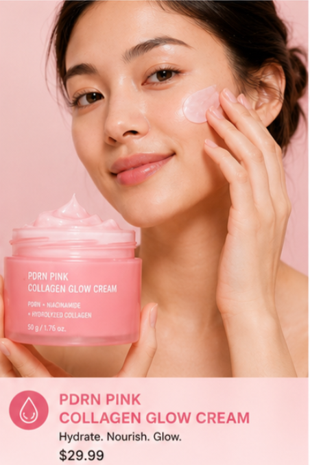 PDRN Pink Collagen Glow Cream