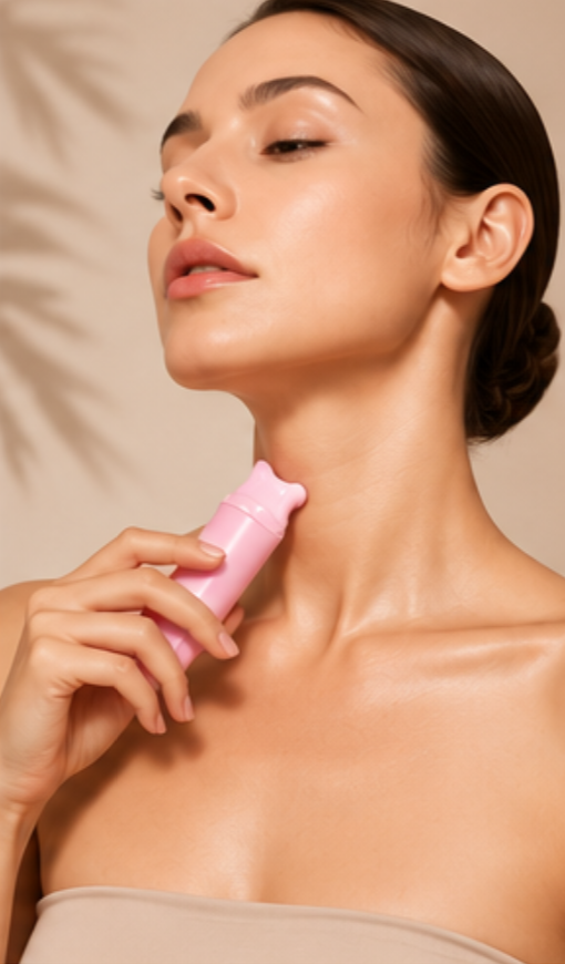 Collagen Neck Sculpt Cream with Gua Sha Applicator